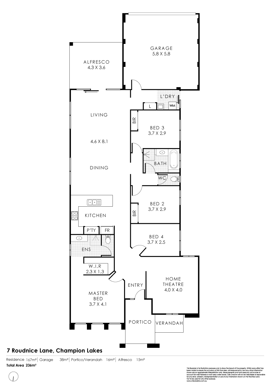 7 Roudnice Lane, CHAMPION LAKES, WA 6111