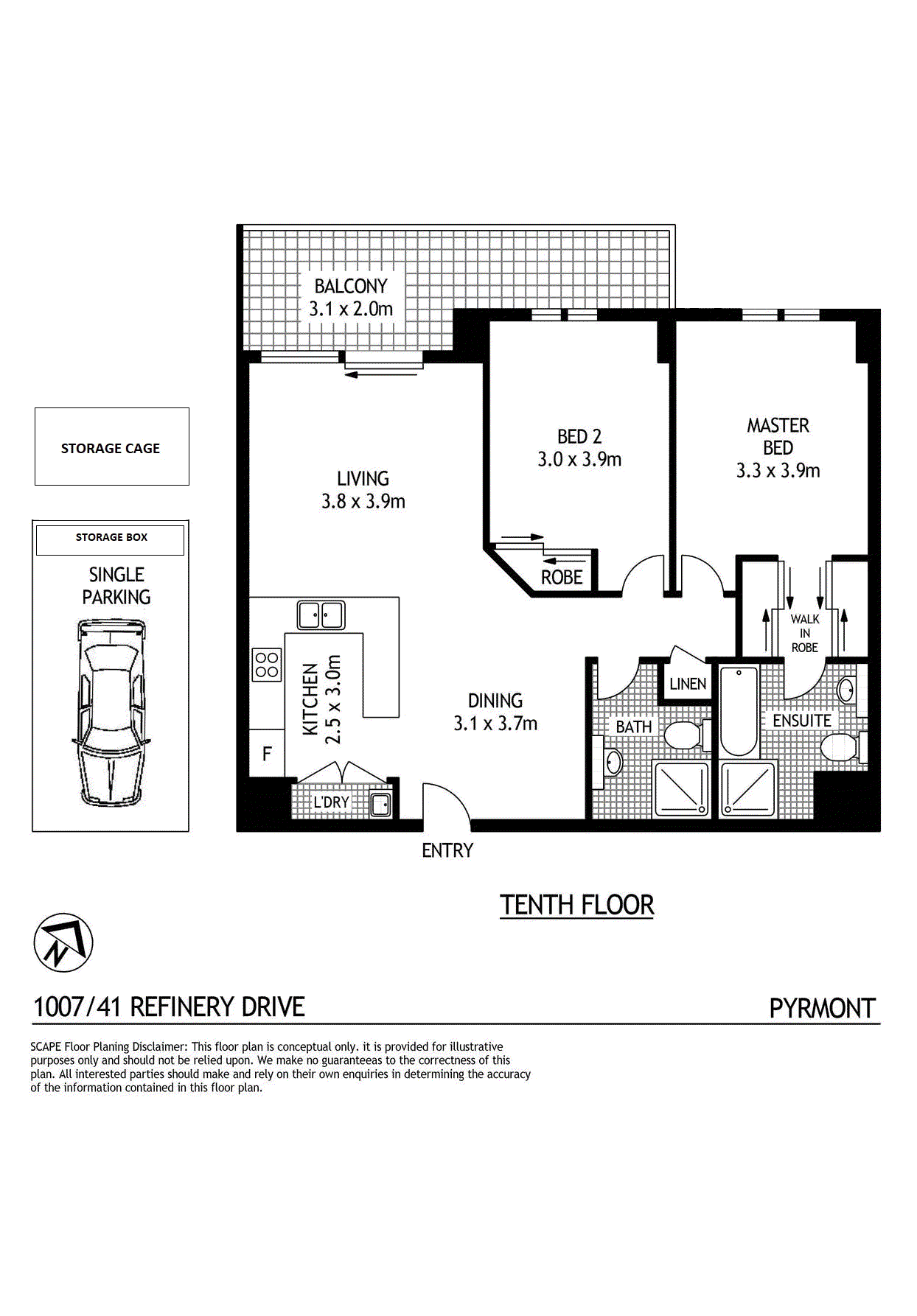 1007/41 Refinery Drive, PYRMONT, NSW 2009