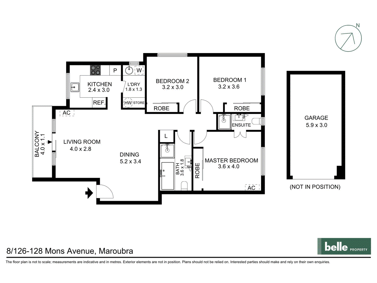 8/126-128 Mons Avenue, Maroubra, NSW 2035