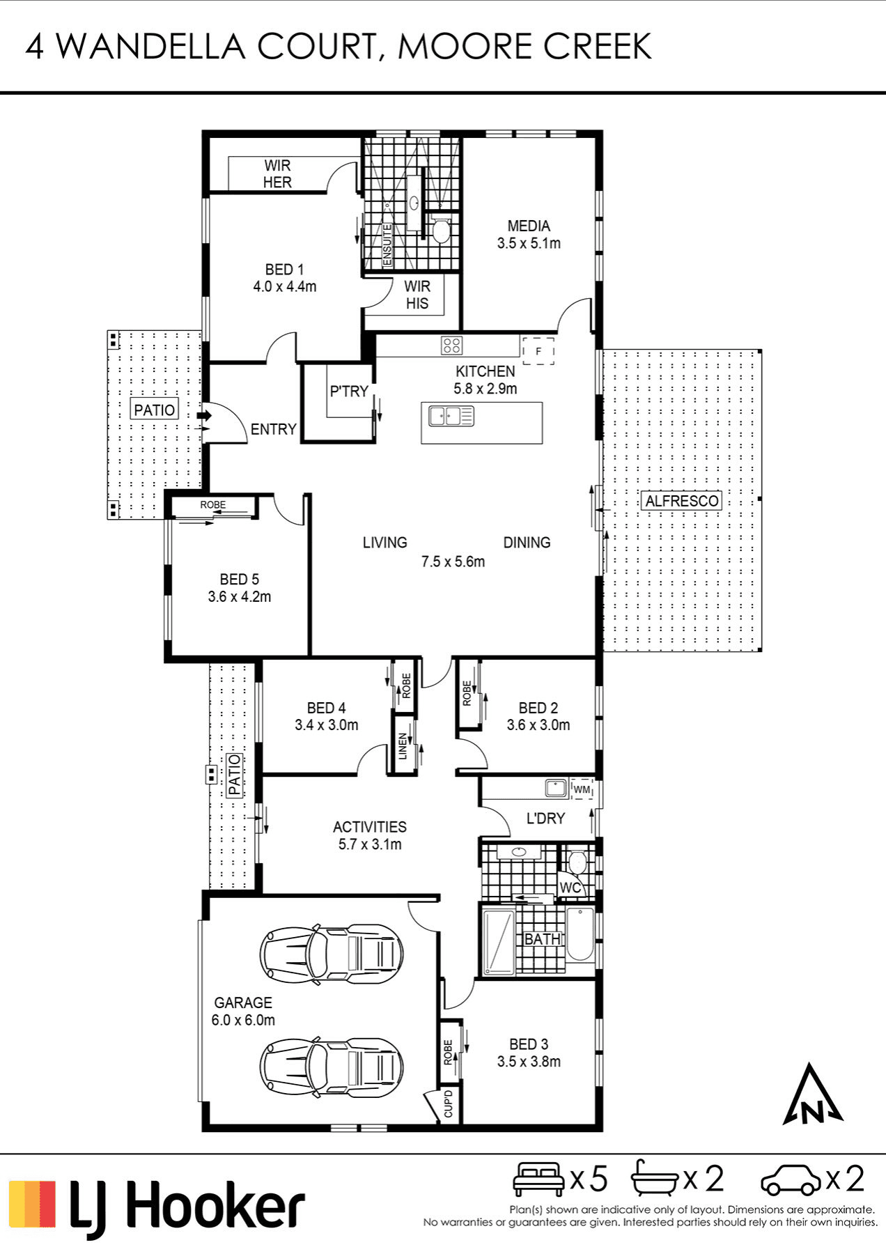 4 Wandella Court, MOORE CREEK, NSW 2340