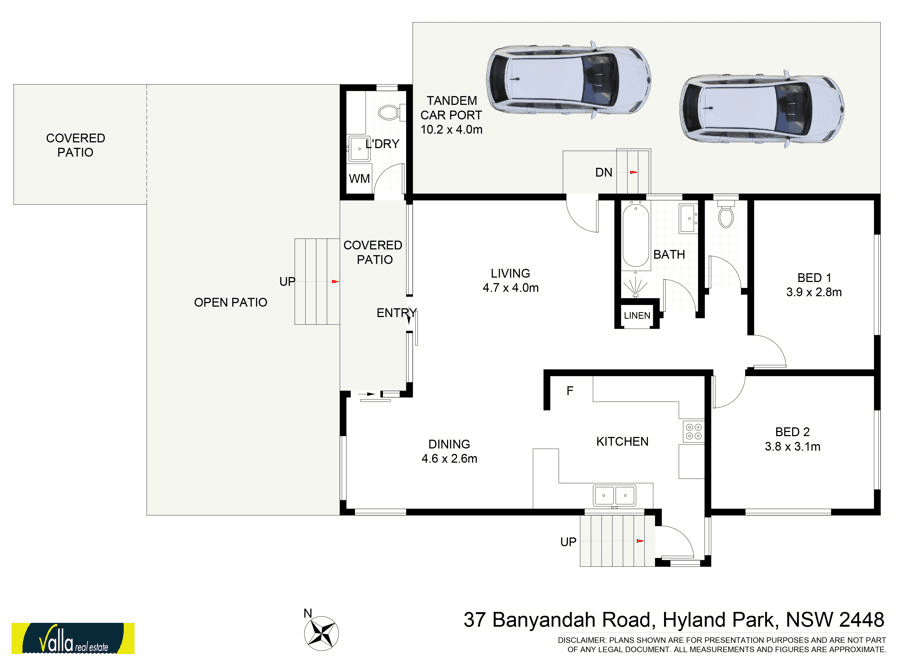 37 BANYANDAH ROAD, HYLAND PARK, NSW 2448