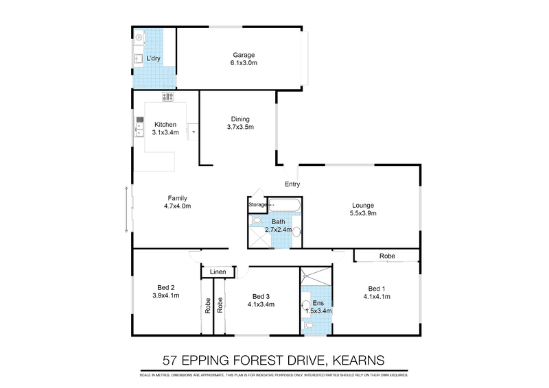 57 Epping Forest Dr, KEARNS, NSW 2558