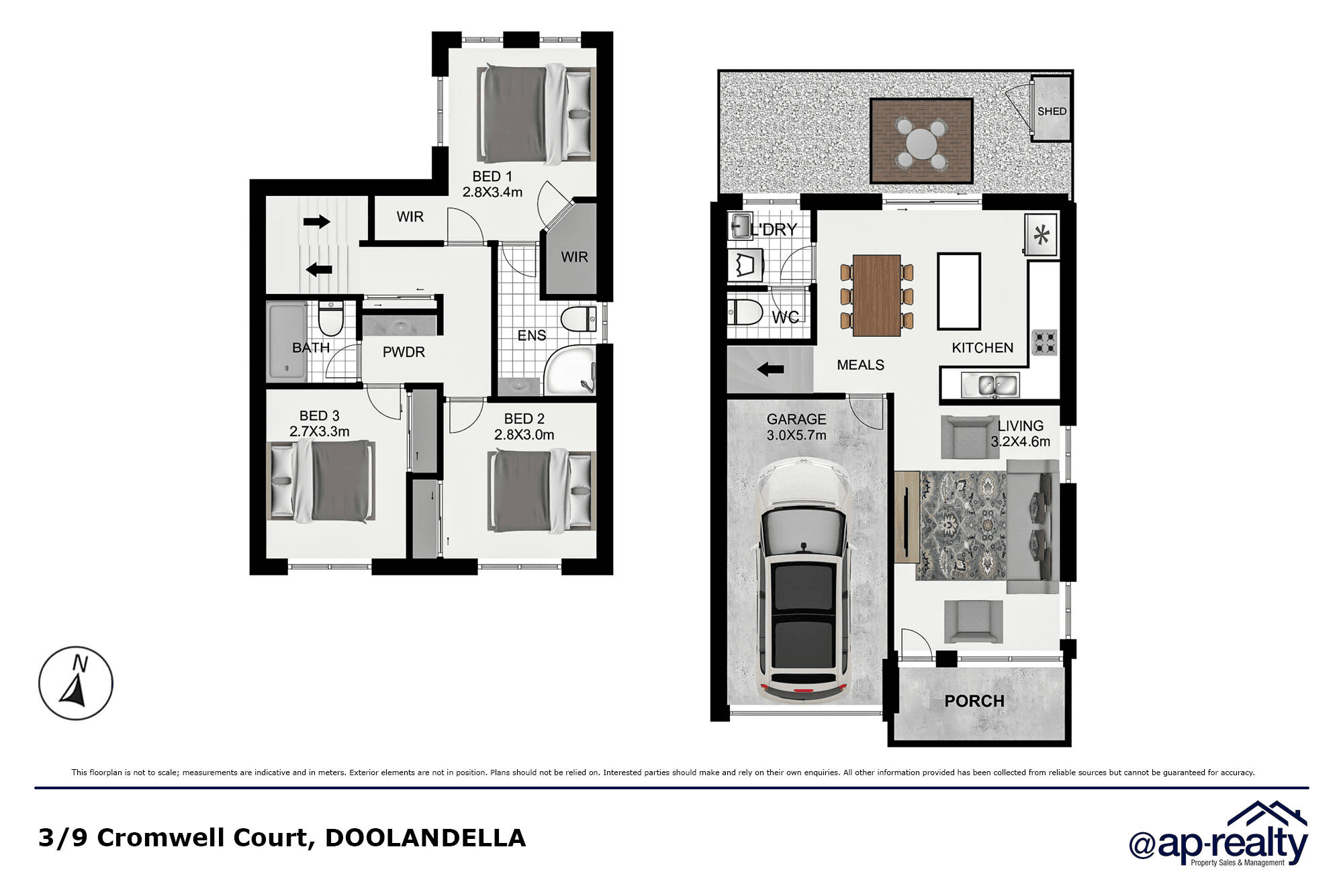 3/9 Cromwell Court, Doolandella, QLD 4077