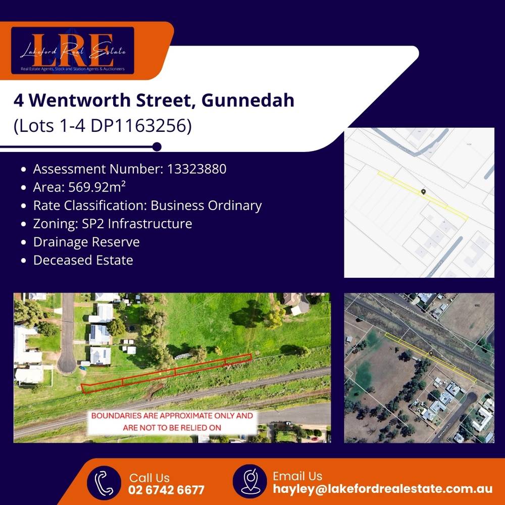 Unpaid Rates & Charg Auction, Gunnedah, NSW 2380