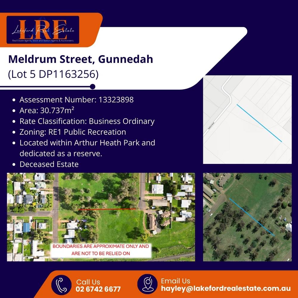 Unpaid Rates & Charg Auction, Gunnedah, NSW 2380