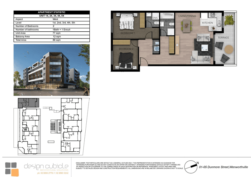 44/1-5 dunmore  Street, Wentworthville, NSW 2145