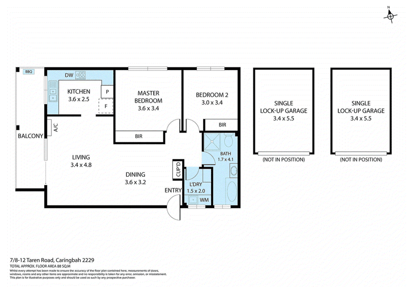 7/8-12 Taren Road, Caringbah, NSW 2229