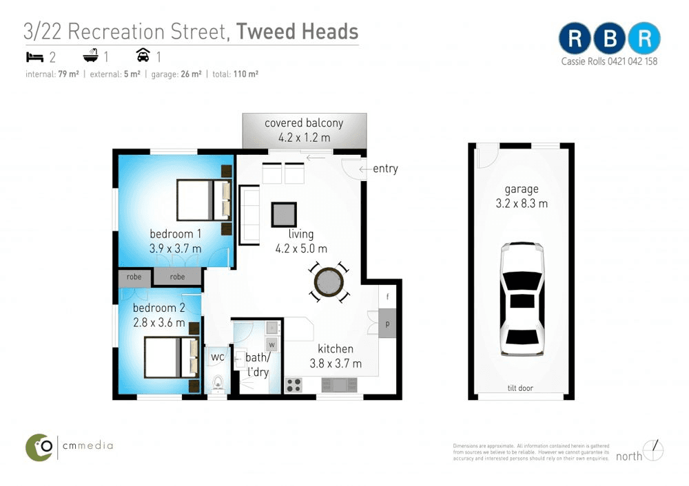 3/22 Recreation Street, TWEED HEADS, NSW 2485