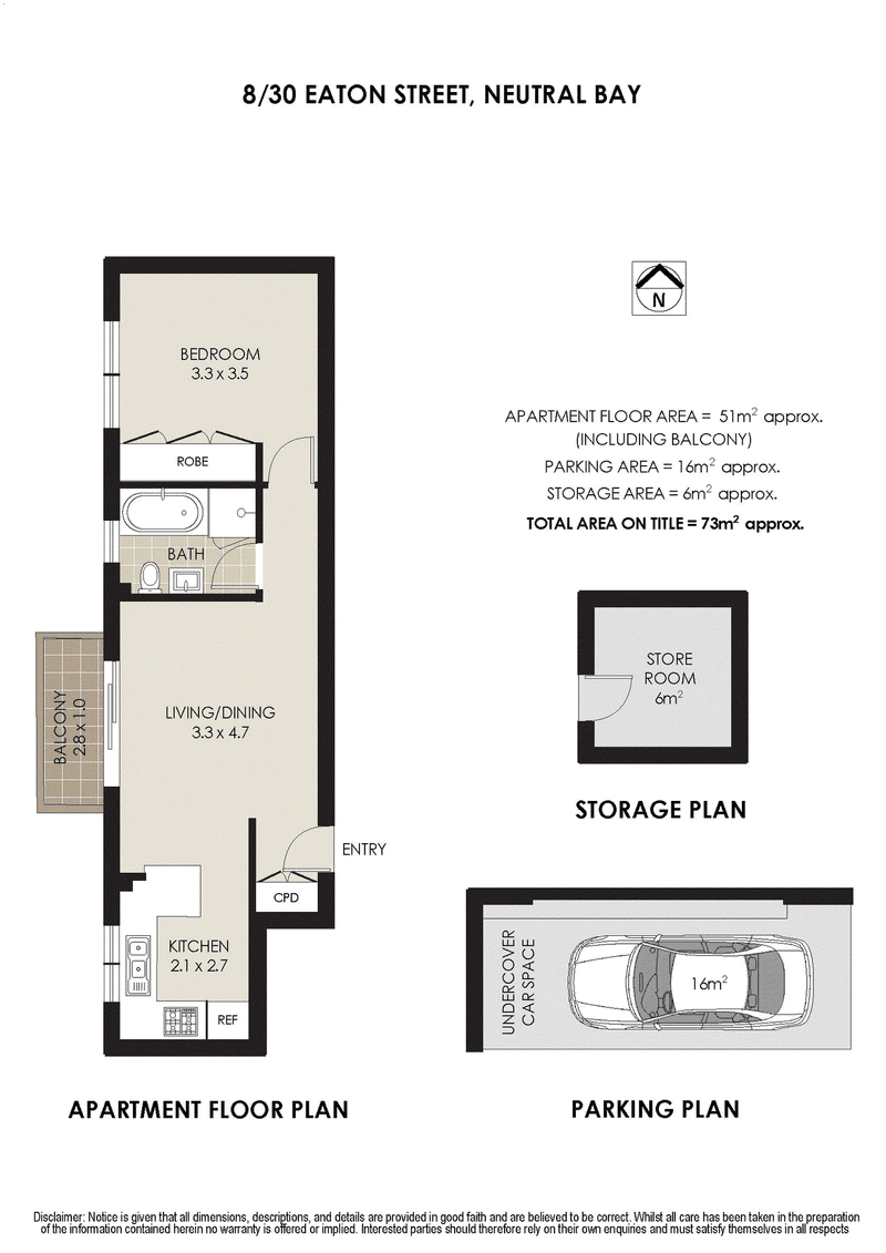 8/30 Eaton Street, NEUTRAL BAY, NSW 2089