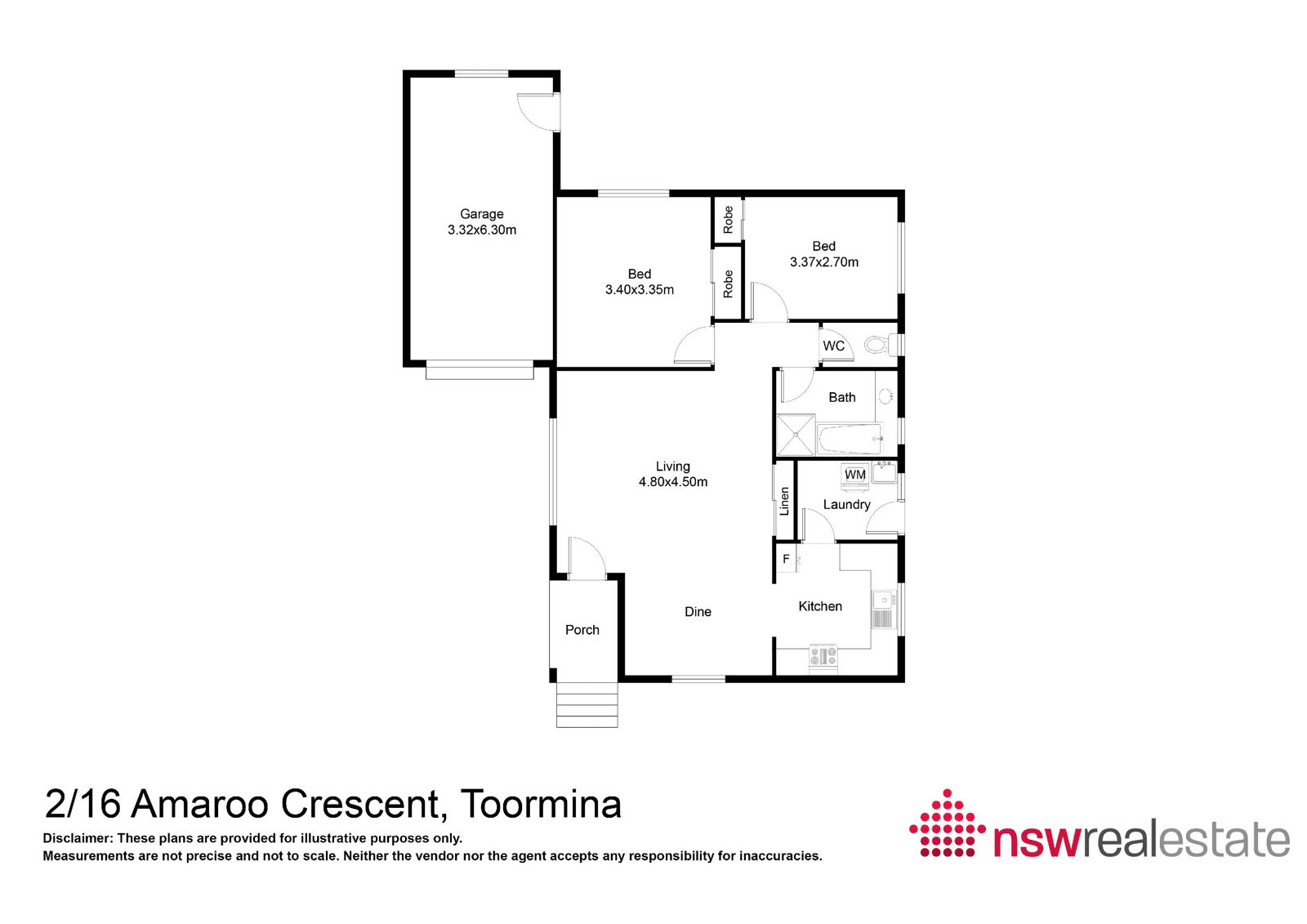 2/16 Amaroo Crescent, TOORMINA, NSW 2452