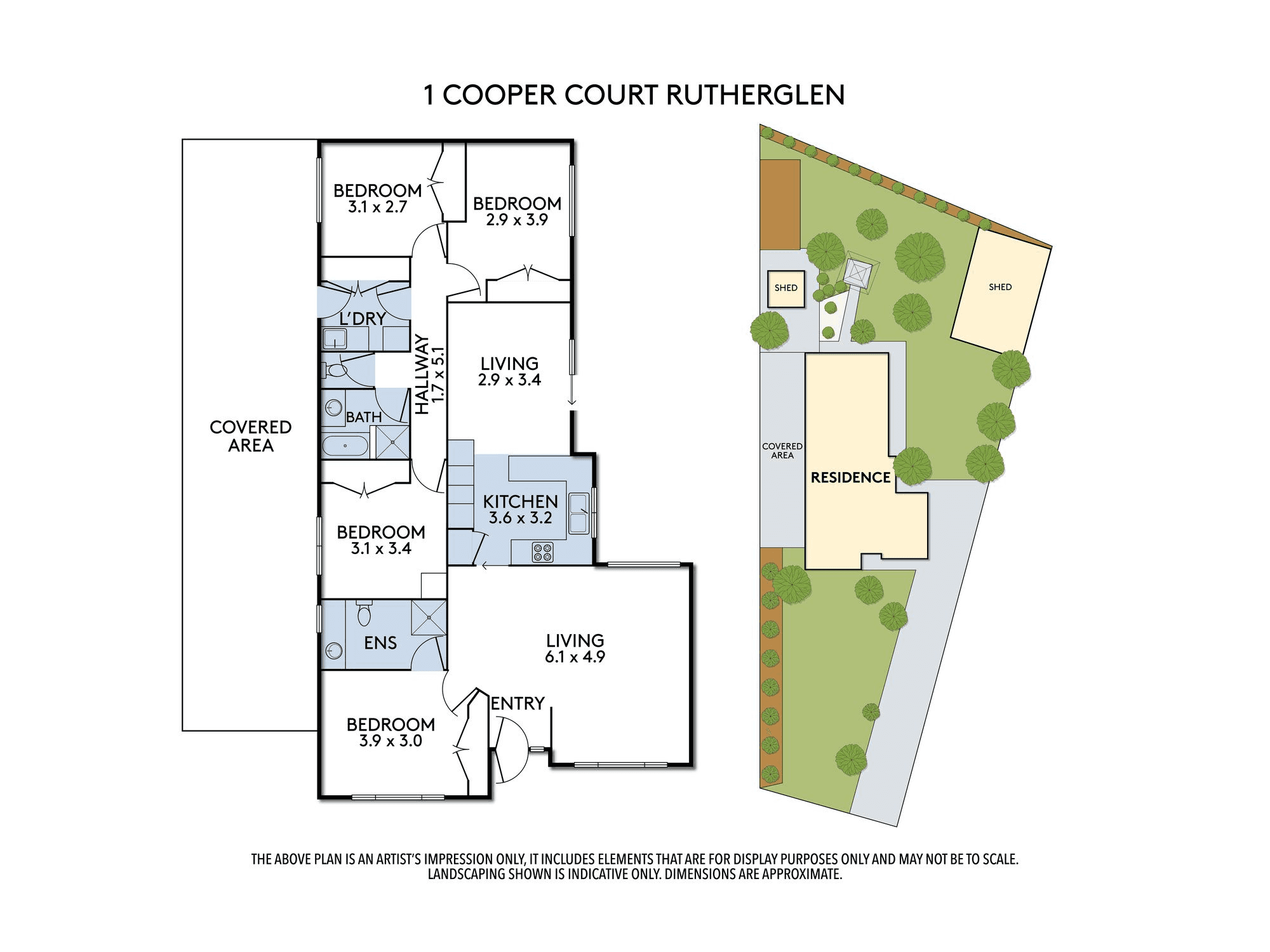 1 Cooper Court, Rutherglen, VIC 3685