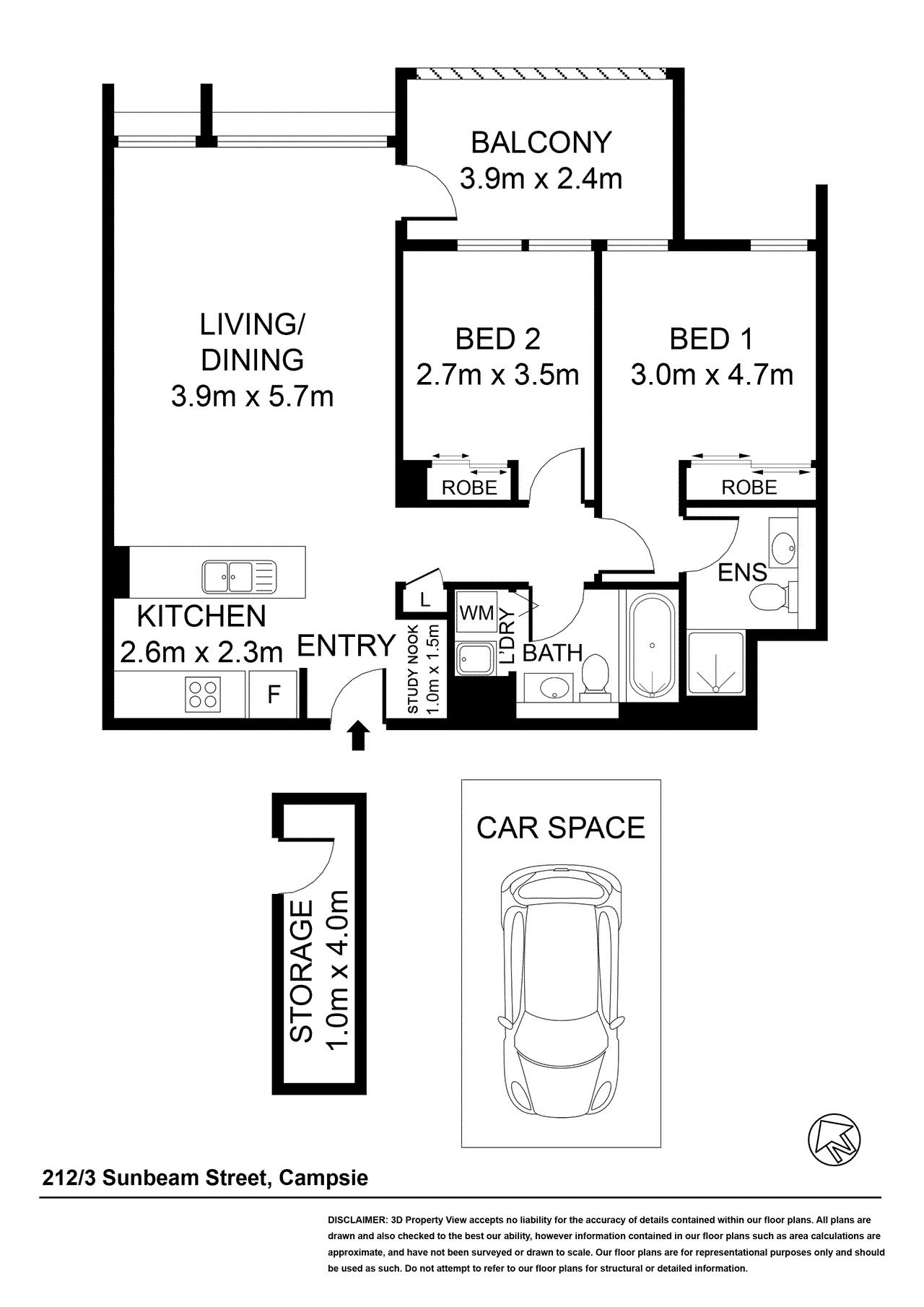 212/3 Sunbeam Street, CAMPSIE, NSW 2194