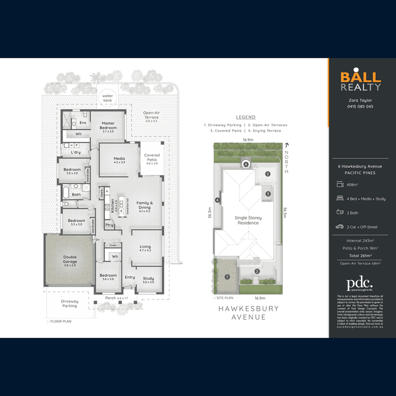 6 Hawkesbury Avenue, Pacific Pines, QLD 4211