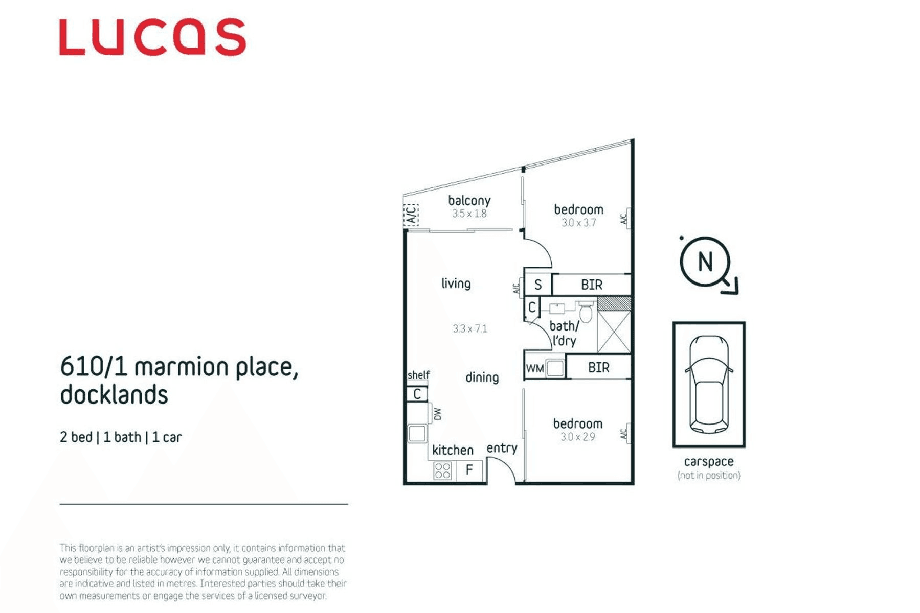 610/1 Marmion Place, Docklands, VIC 3008