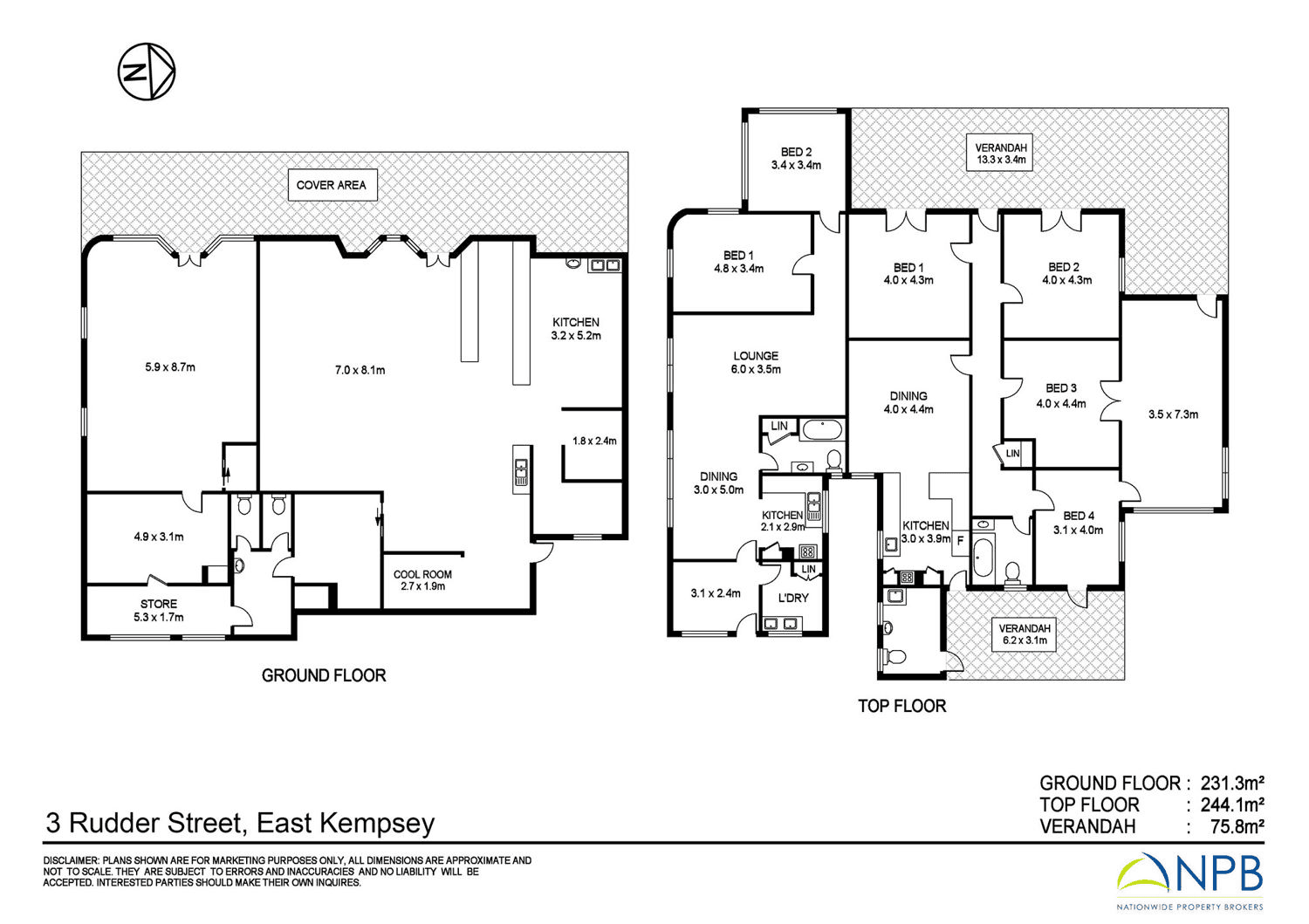 3 Rudder Street, EAST KEMPSEY, NSW 2440