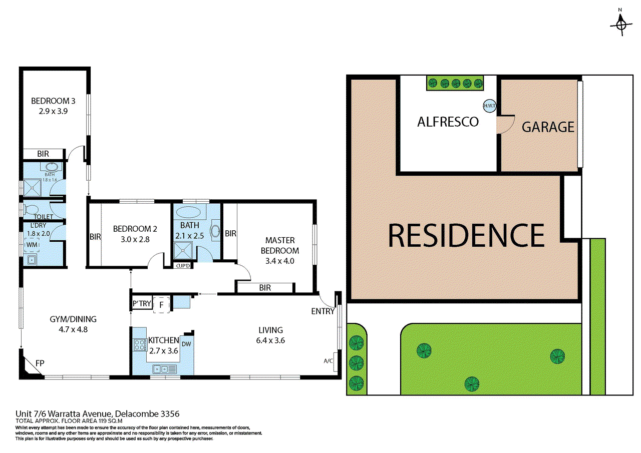 7/6  Warratta Avenue, DELACOMBE, VIC 3356