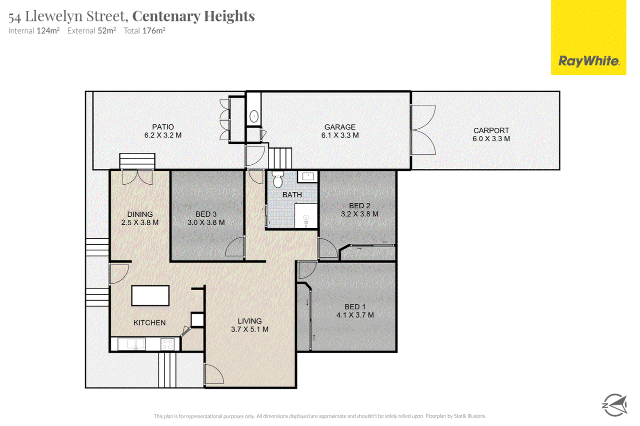 54 Llewellyn Street, CENTENARY HEIGHTS, QLD 4350