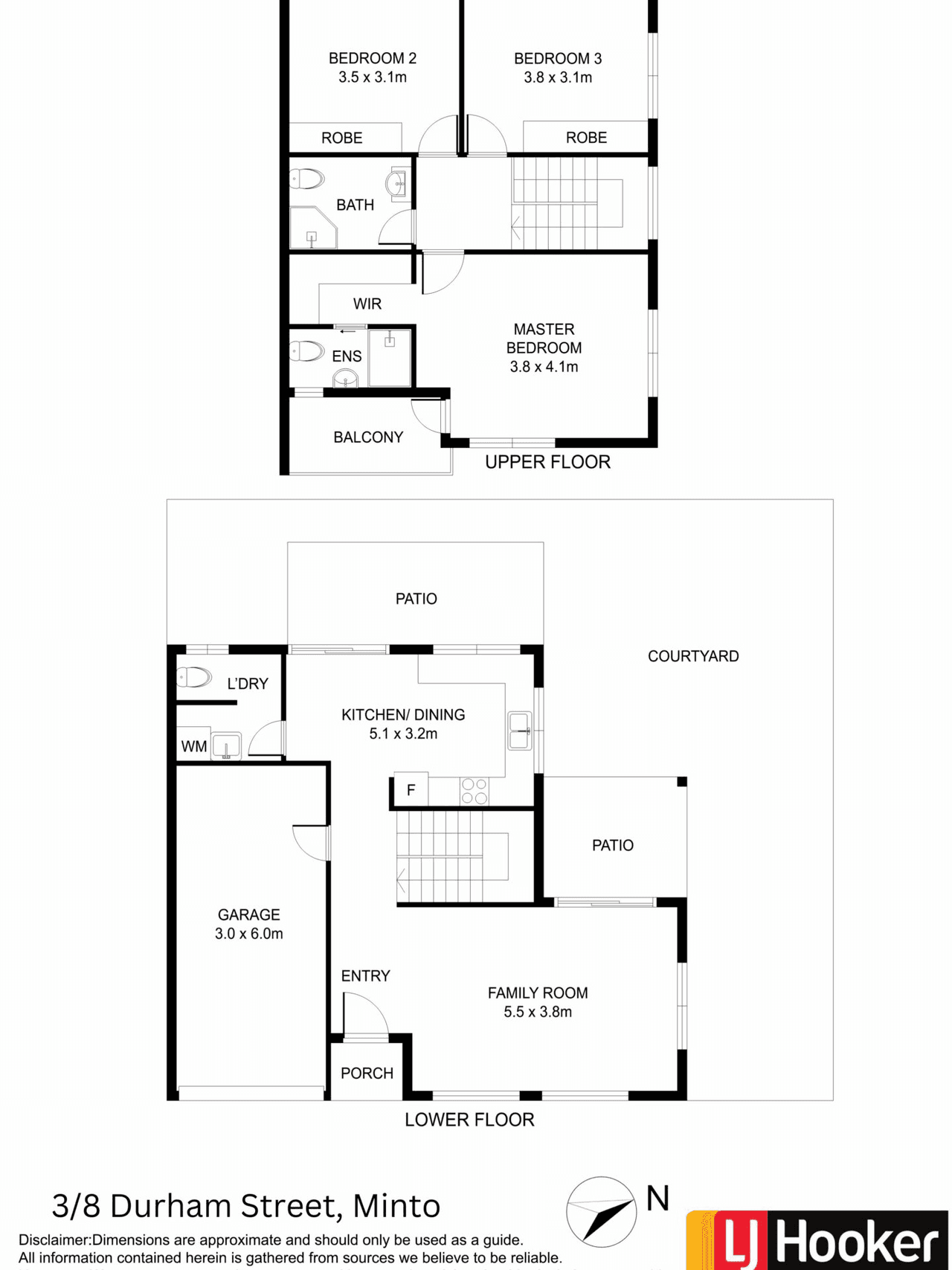 3/8 Durham Street, MINTO, NSW 2566