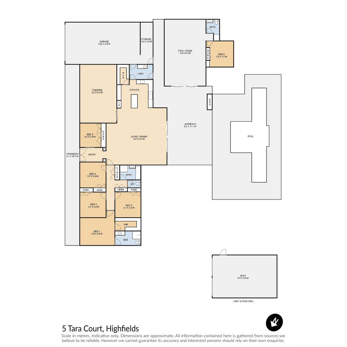 5 Tara Court, Highfields, QLD 4352