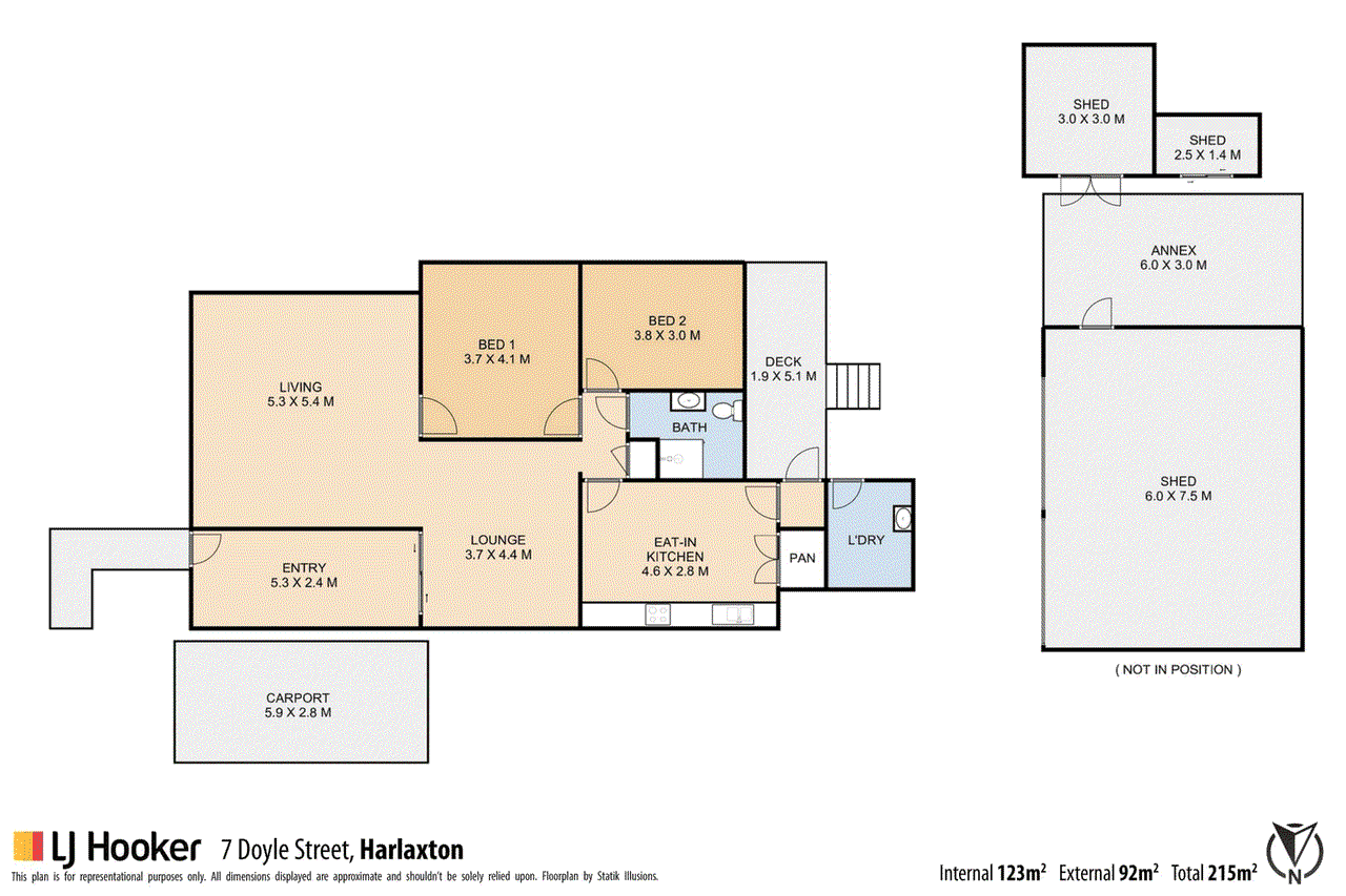 7 Doyle Street, HARLAXTON, QLD 4350