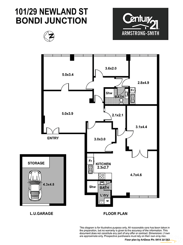 101/29 Newland Street, Bondi Junction, NSW 2022