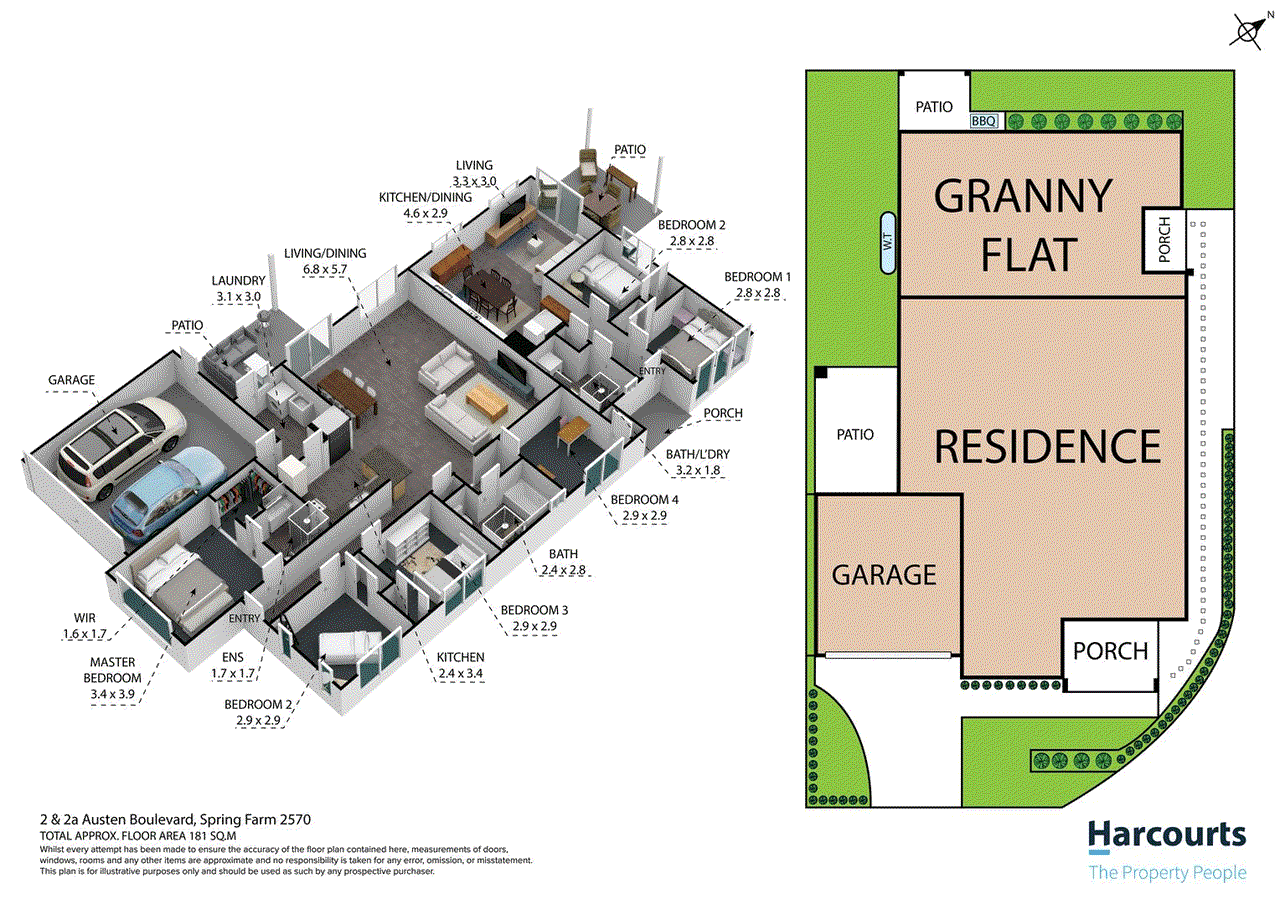 2 & 2A  Austen Boulevard, Spring Farm, NSW 2570