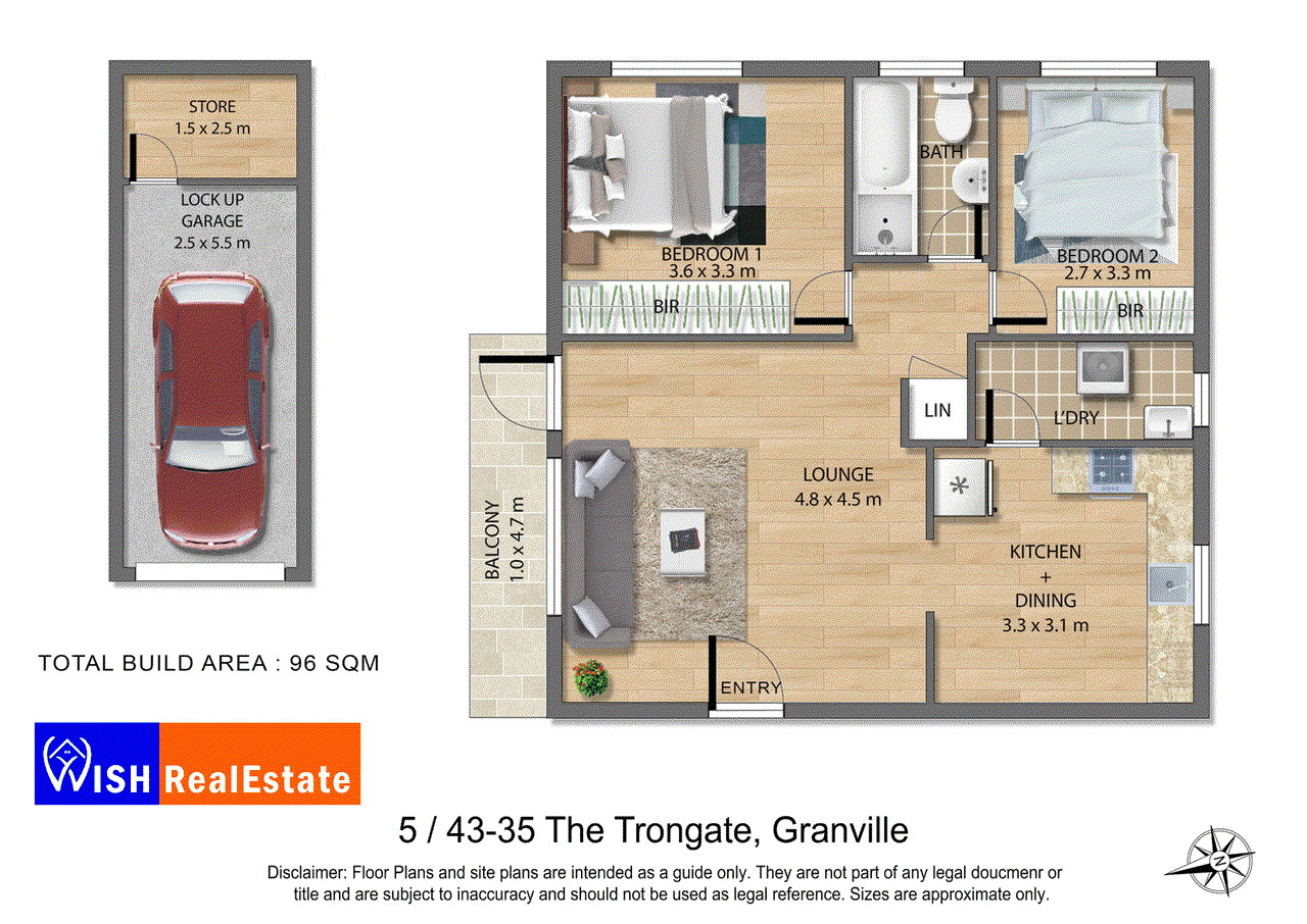 5/43 The Trongate, GRANVILLE, NSW 2142