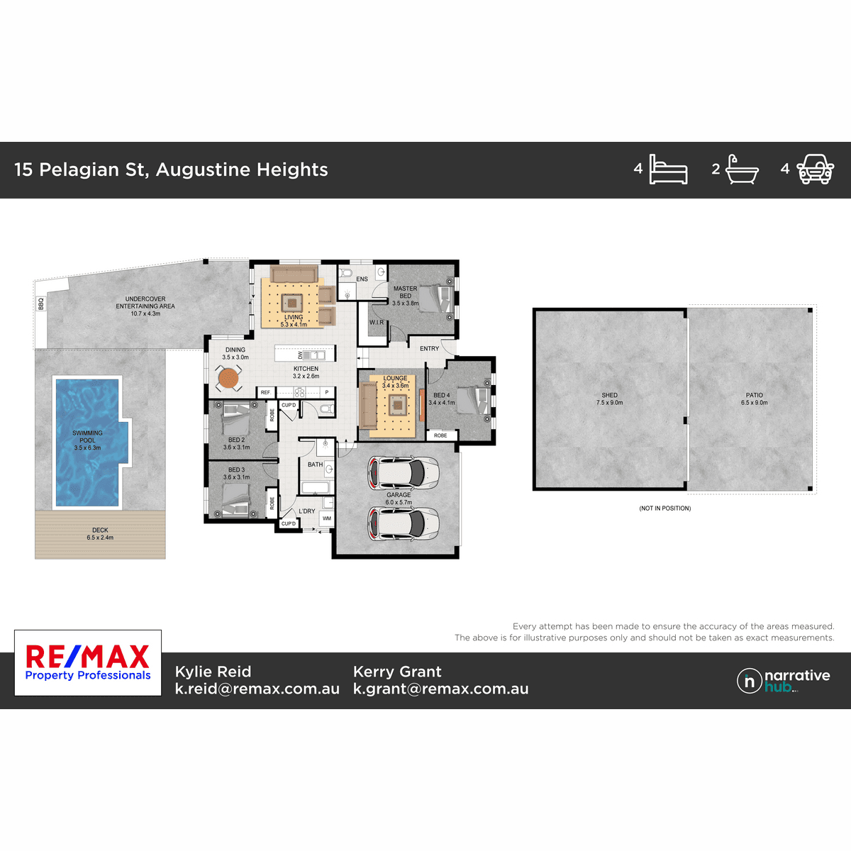 15 Pelagian Street, Augustine Heights, QLD 4300