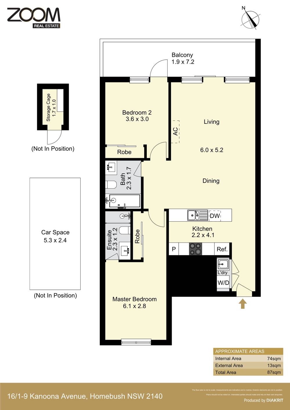 16/1-9 Kanoona Avenue, HOMEBUSH, NSW 2140