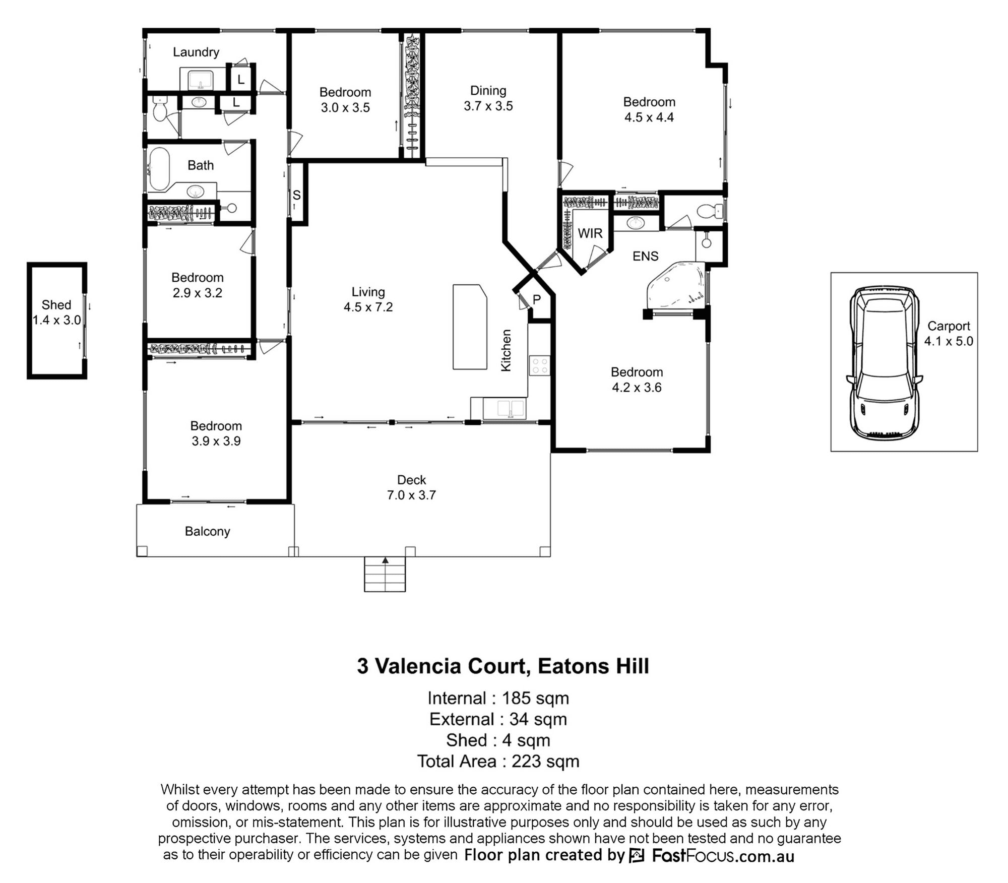 3 Valencia Court, EATONS HILL, QLD 4037