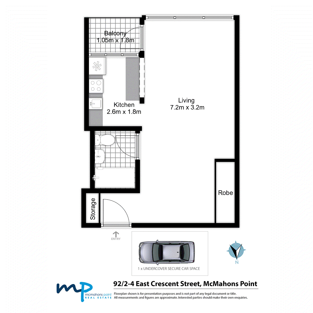 92/2 East Crescent Street, McMahons Point, NSW 2060