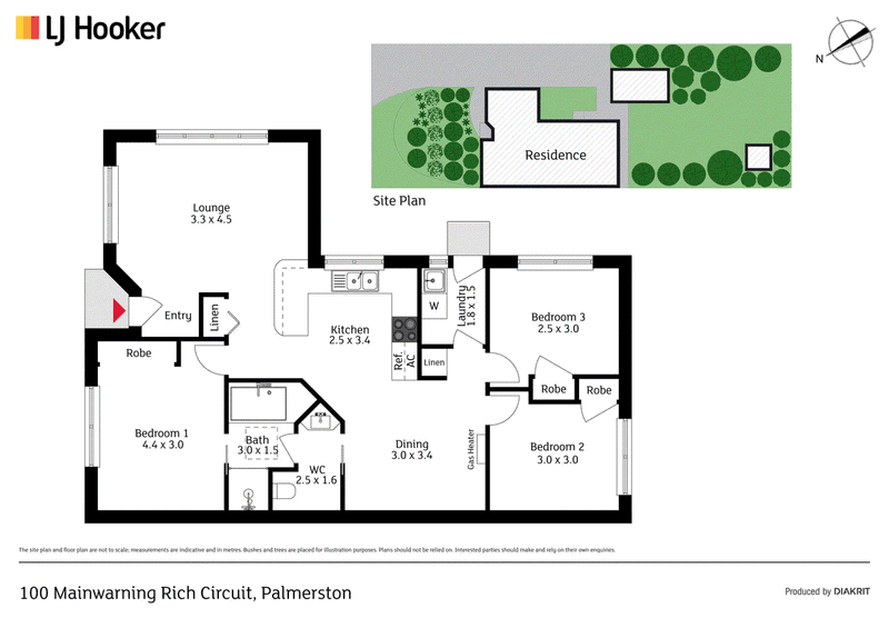 100 Mainwaring Rich Circuit, PALMERSTON, ACT 2913