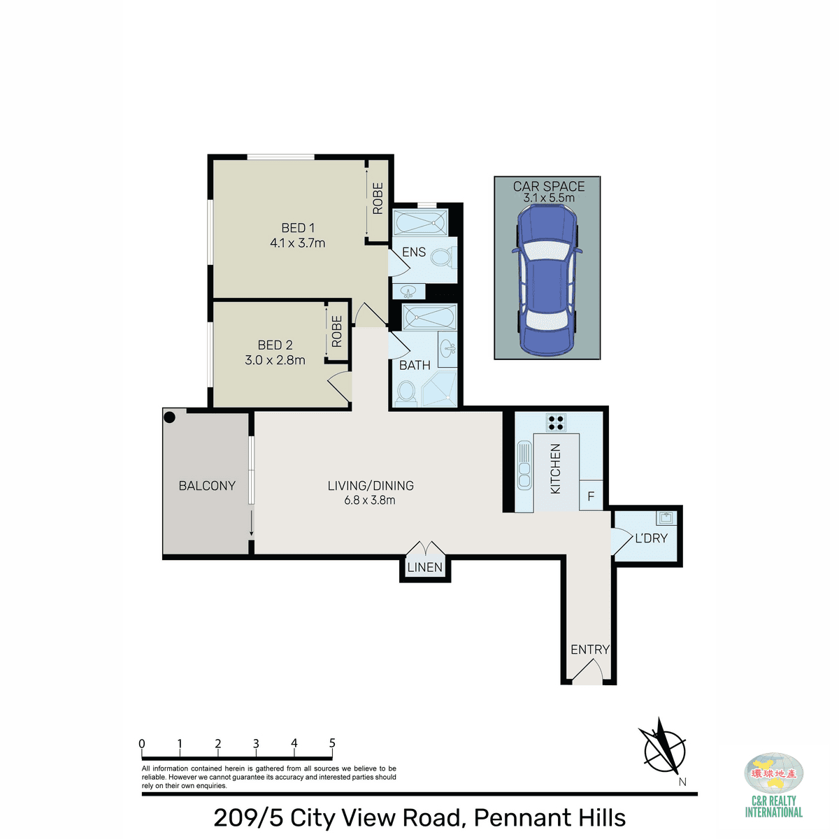 209/5 cityview Road, PENNANT HILLS, NSW 2120