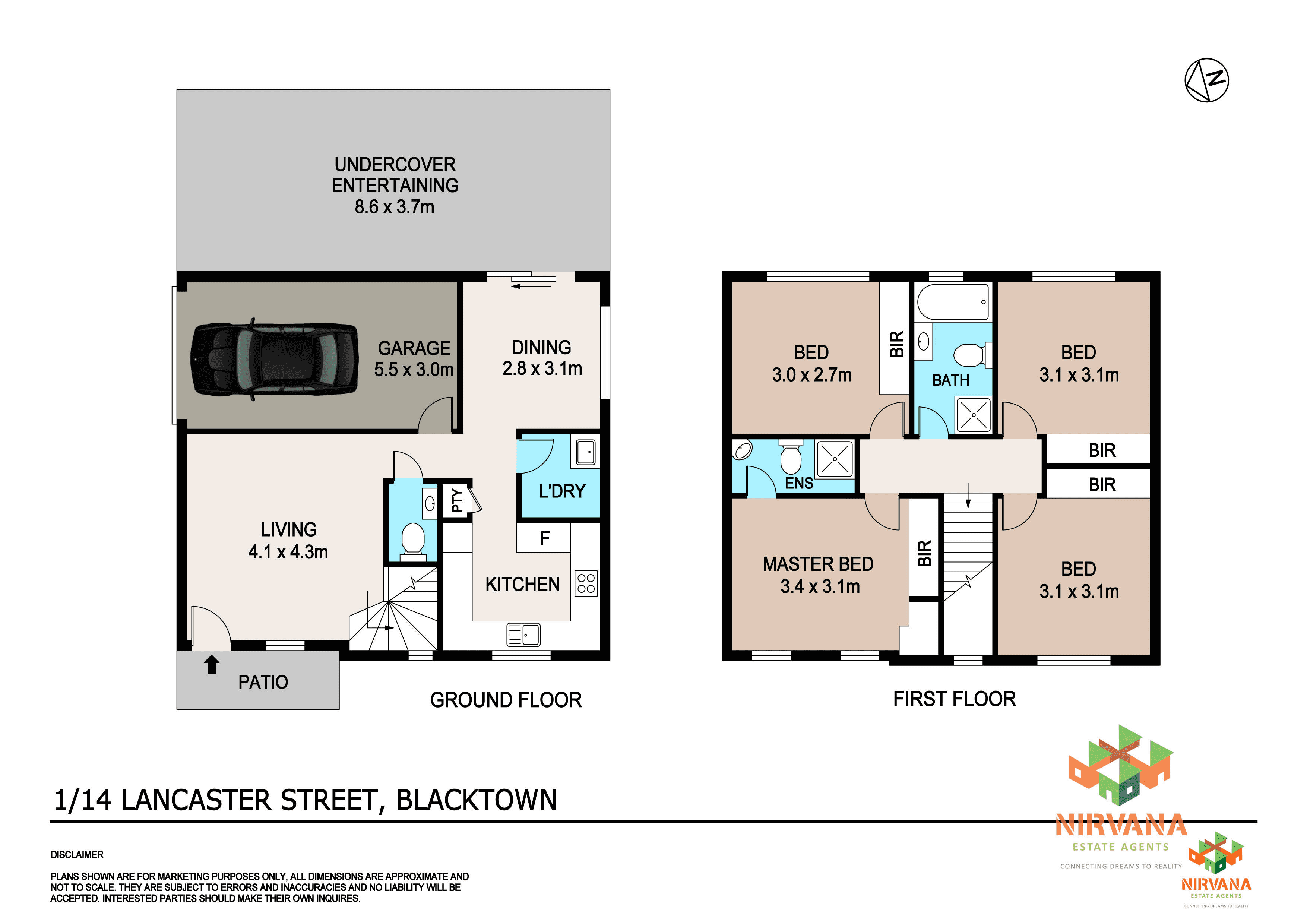 1/14 Lancaster Street, Blacktown, NSW 2148