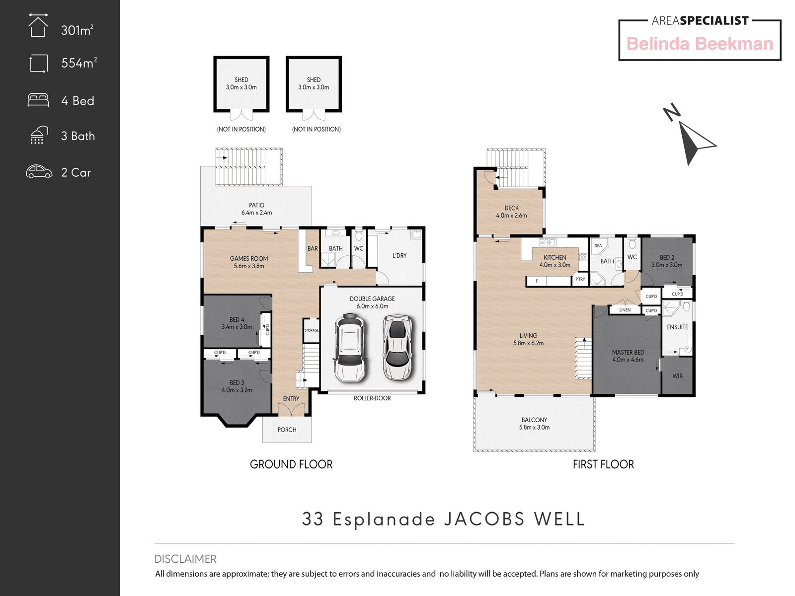 33 Esplanade, Jacobs Well, QLD 4208