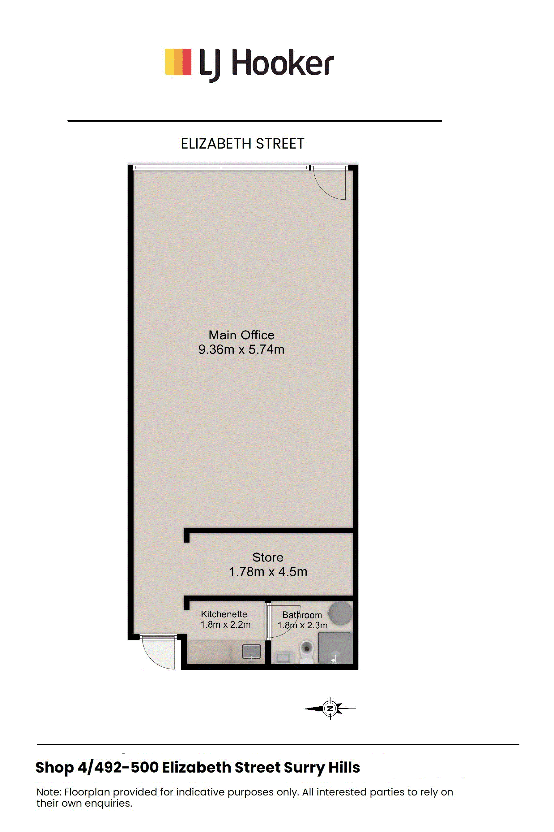 Shop 4/492-500 Elizabeth Street, SURRY HILLS, NSW 2010