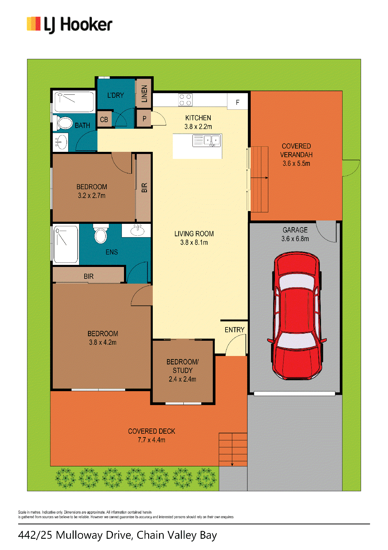 442/25 Mulloway Drive, CHAIN VALLEY BAY, NSW 2259