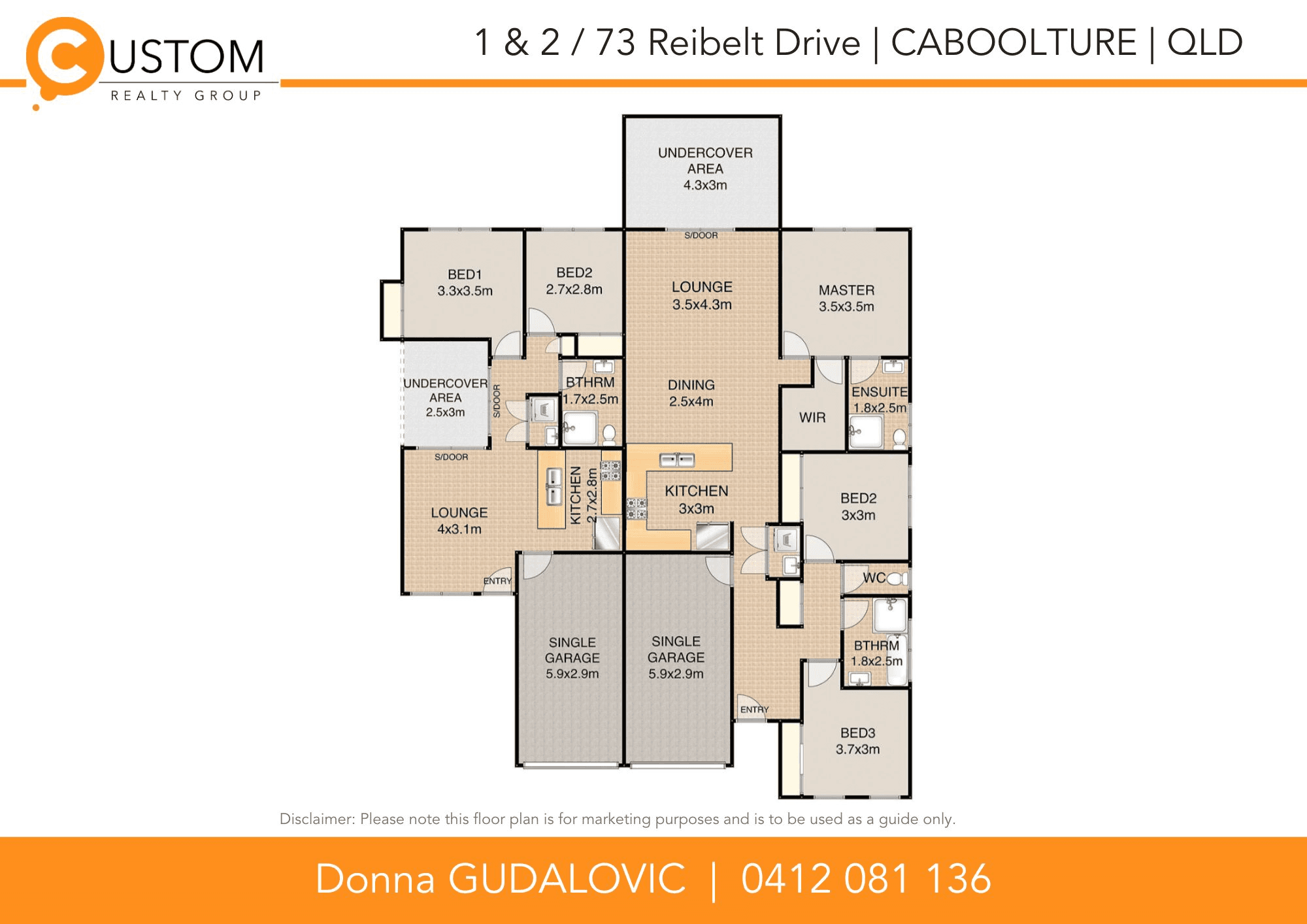 1&2/73 Reibelt Drive, CABOOLTURE, QLD 4510