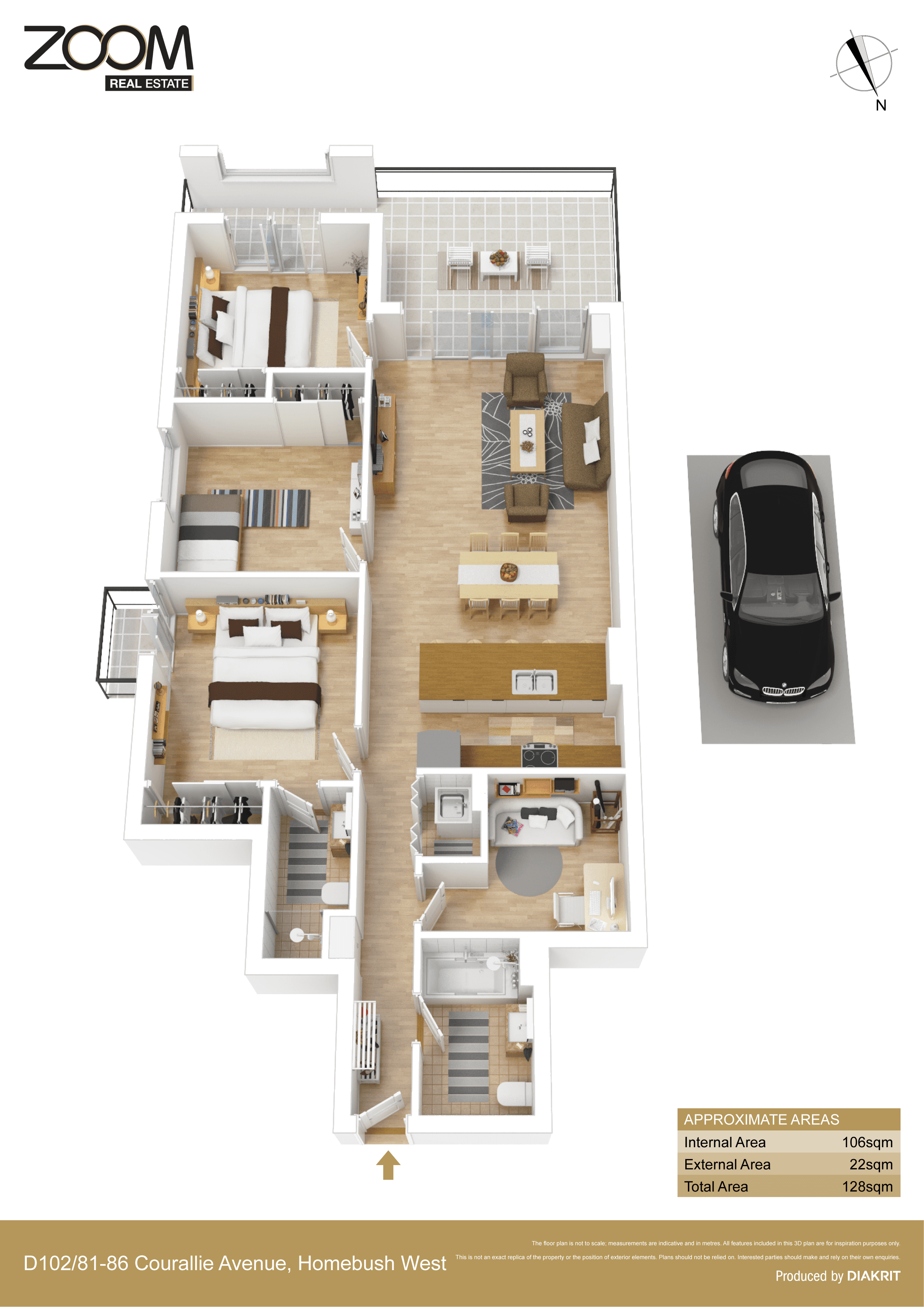 D102/81-86 Courallie Avenue, HOMEBUSH WEST, NSW 2140