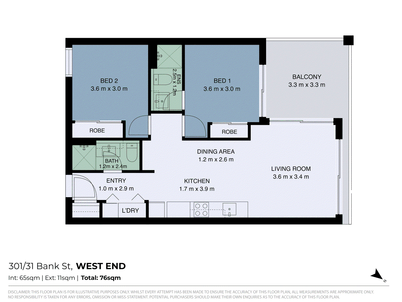 301/31 Bank Street, West End, QLD 4101