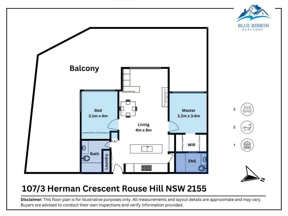 107/3 Herman Crescent, Rouse Hill, NSW 2155