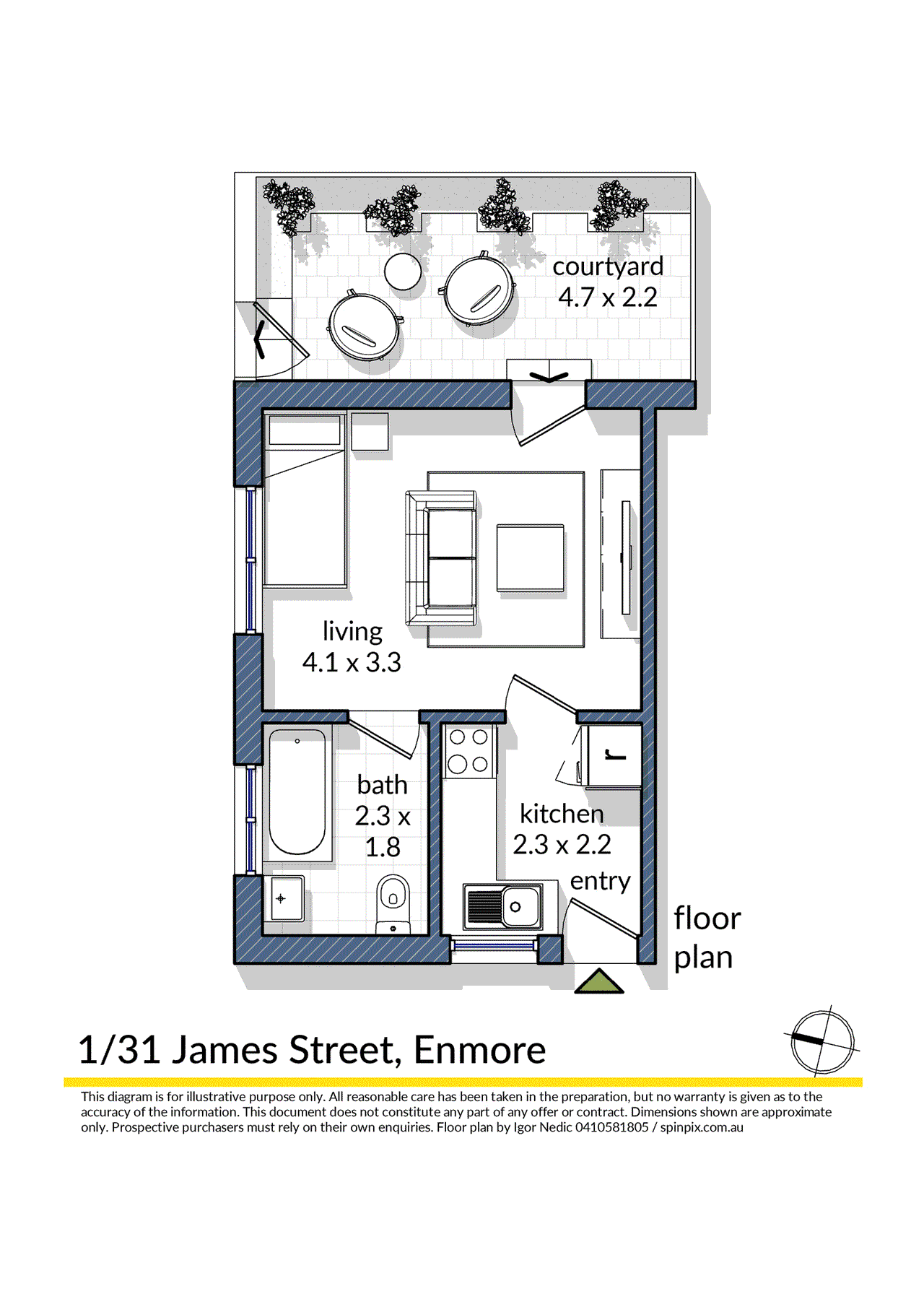 1/31 James Street, ENMORE, NSW 2042