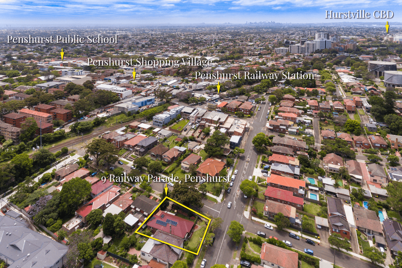 9 Railway Parade, PENSHURST, NSW 2222