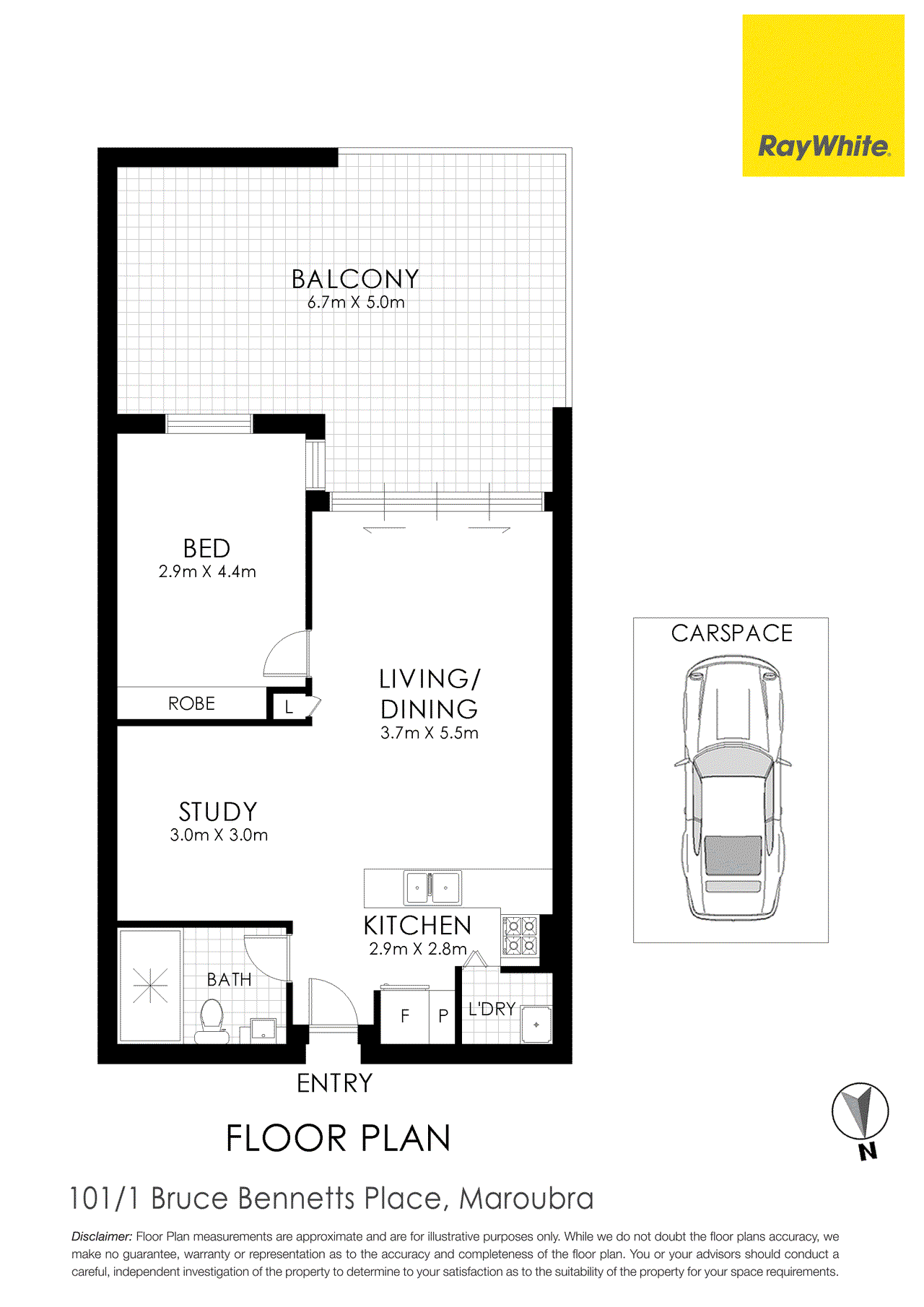 101/1 Bruce Bennetts Place, MAROUBRA, NSW 2035