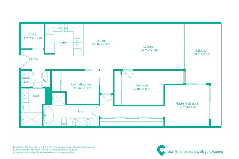 4604/5 Harbour Side Court, BIGGERA WATERS, QLD 4216