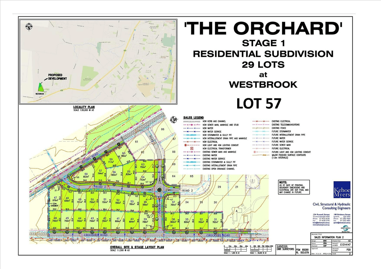 5 Trevatt St (Lot 57 The Orchard), WESTBROOK, QLD 4350