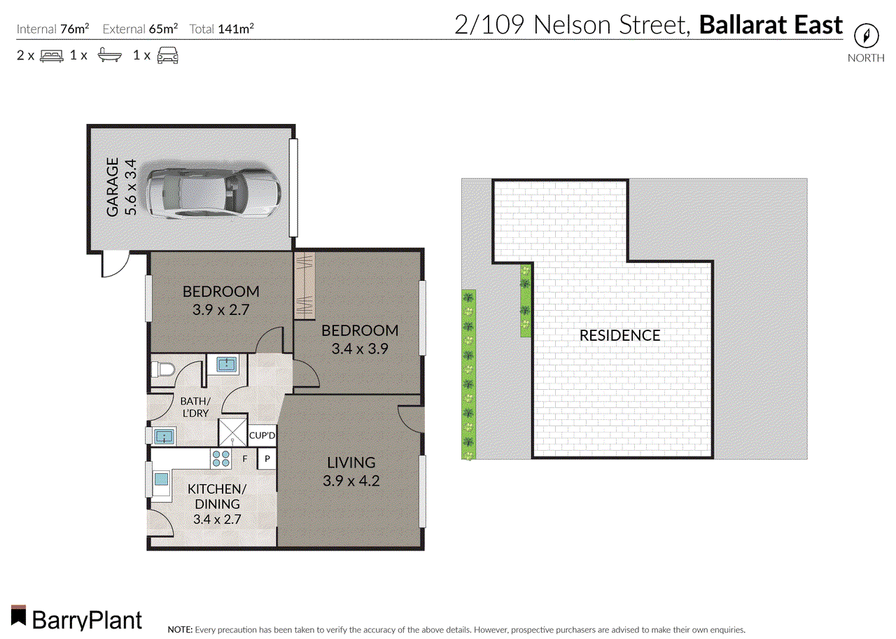 2/109 Nelson Street, Ballarat East, VIC 3350