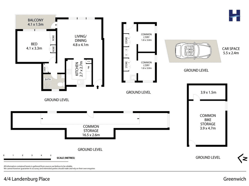 4/4 Landenburg Place, Greenwich, NSW 2065