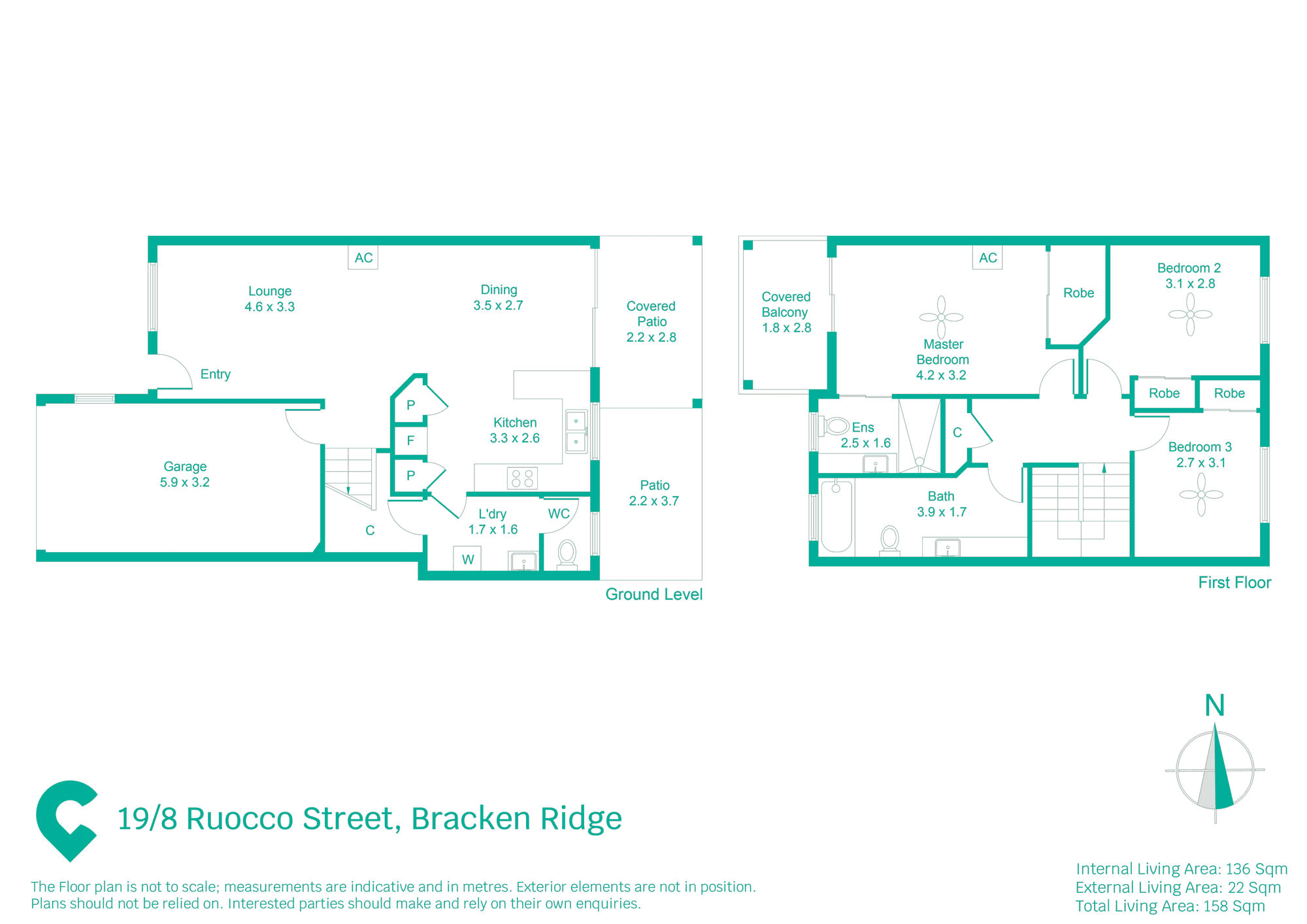 19/8 Ruocco Street, BRACKEN RIDGE, QLD 4017