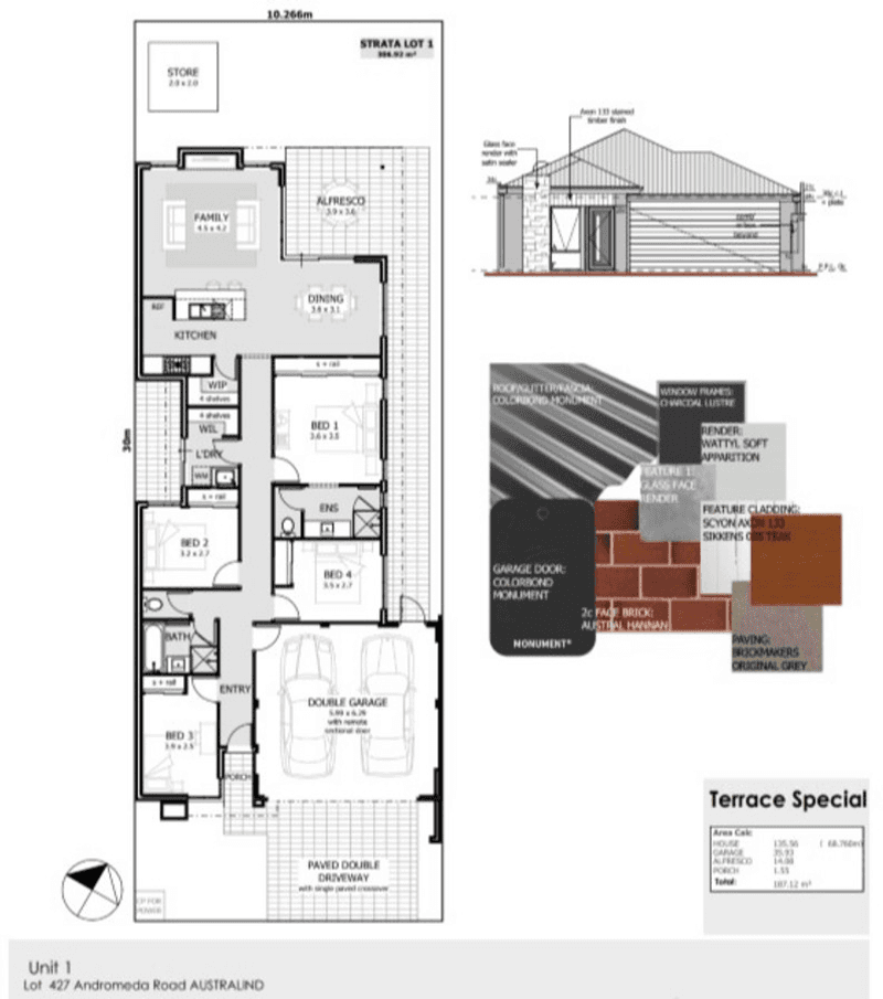 Proposed Lot 1/15 Andromeda Road, Australind, WA 6233